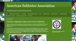Desktop Screenshot of americansubbuteo.com